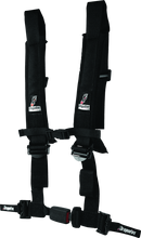 DragonFire Racing Harness H-Style- 4-Point- EZ-Adjust- 2in Buckle- Black