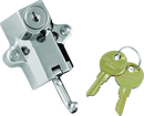 Kuryakyn Universal Helmet Lock 7/8in-1-1/4in Mount Chrome