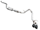AWE Tuning Exhaust for 4th Gen Toyota Tacoma Dual Diamond Black Tips