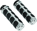 Kuryakyn ISO Grips Without Throttle Boss Dual Cable Chrome
