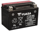 Yuasa YTX9-BS Maintenance Free AGM 12-Volt Battery w/Bottle
