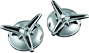 Kuryakyn Knock-Off Center Caps For Trikes Chrome