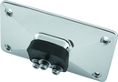 Bikers Choice 55-Up Chrome Custom Pyramid License Plate Bracket 3 Bolt Style