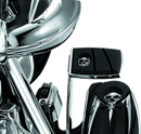 Kuryakyn Zombie Brake Pedal Pad For FL Models Chrome