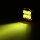 X-PRO Series | 3 Inch 84W LED Combo Pod Light Off Road Lights with White DRL&Amber Turn Signal Light
