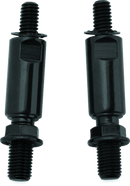 Kuryakyn Raised Mirror Mnt Adapters Gloss Black