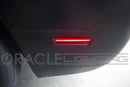 Closeup of sidemarker installed on car