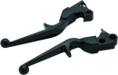 Kuryakyn Trigger Lever Set 96-Up Cable Gloss Black