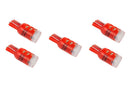 Picture of five Diode Dynamics 194 LED Bulbs HP5 - Red