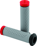 ProTaper Tri Density Full Diamond ATV Grips - Red