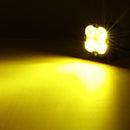 3 Inch 80W 9600LM LED Fog Lights Kit White/Yellow Beam for 2012-2022 Toyota Tacoma/ 2010-2022 Toyota 4Runner / 2014-2022 Toyota Tundra