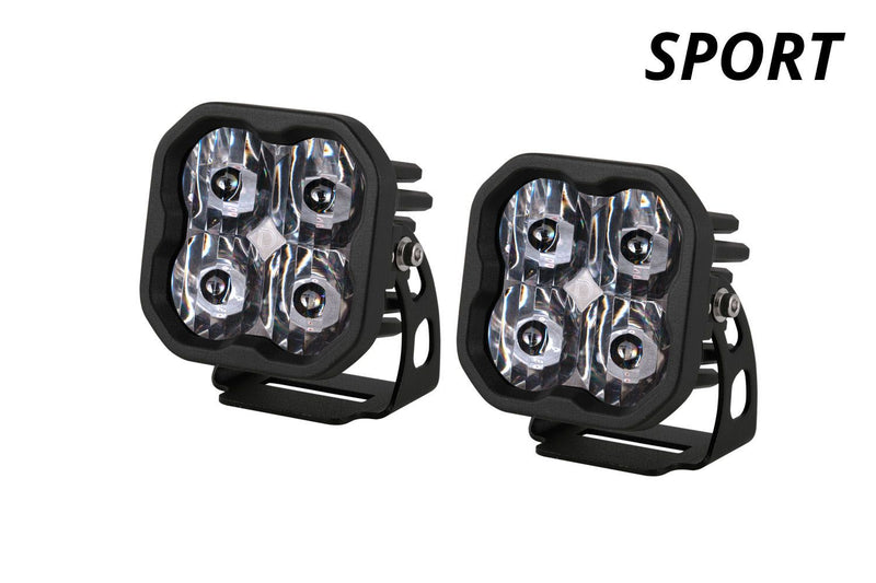 Diode Dynamics SS3 SAE/DOT White Sport LED Pod (pair)