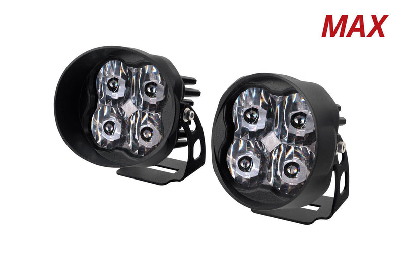 Diode Dynamics Stage Series 3" SAE White Max Angled LED Pod (Pair)