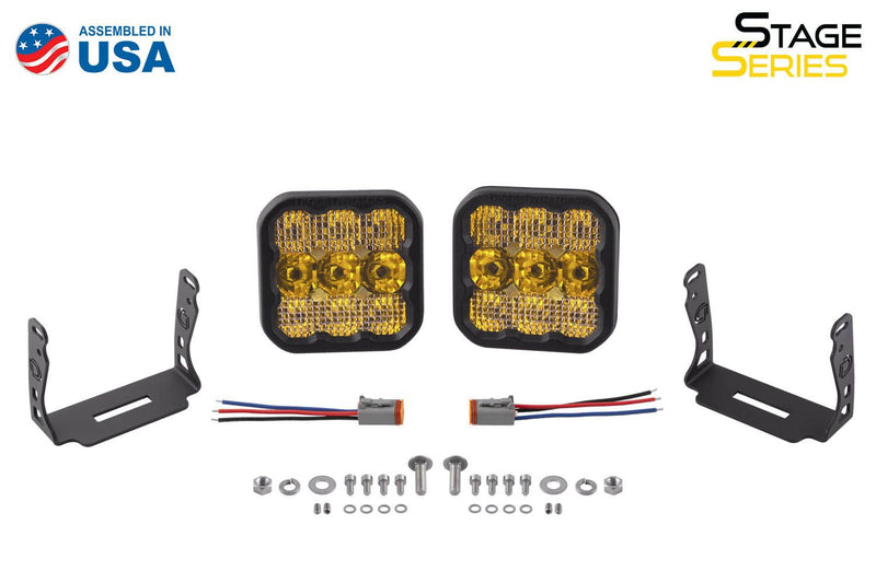Diode Dynamics SS5 Yellow Pro LED Pod (pair)