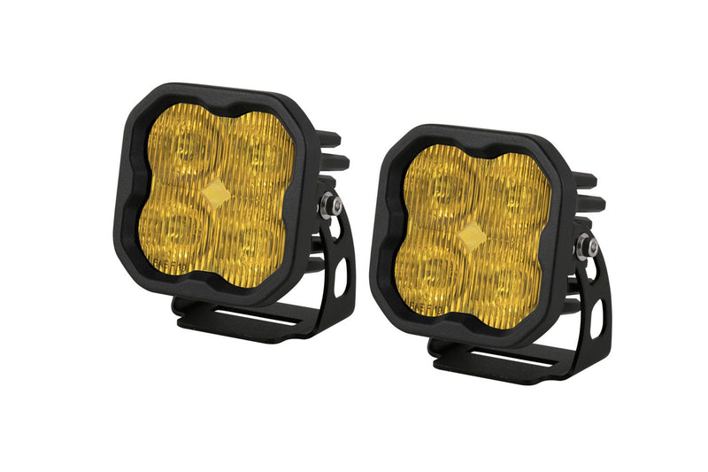 Diode Dynamics Stage Series 3" SAE Yellow Pro LED Pod (Pair)