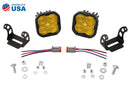 Diode Dynamics SS3 SAE Yellow Pro LED Pod (pair) - Flood