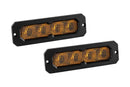 SS6 Sport Yellow Flood Flush ABL (pair)
