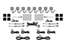Rock Light Red/White M8 Magnet 8-Pack