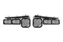 Diode Dynamics Stage Series Fog Pocket Kit for 2021+ Ford Bronco, Yellow Max