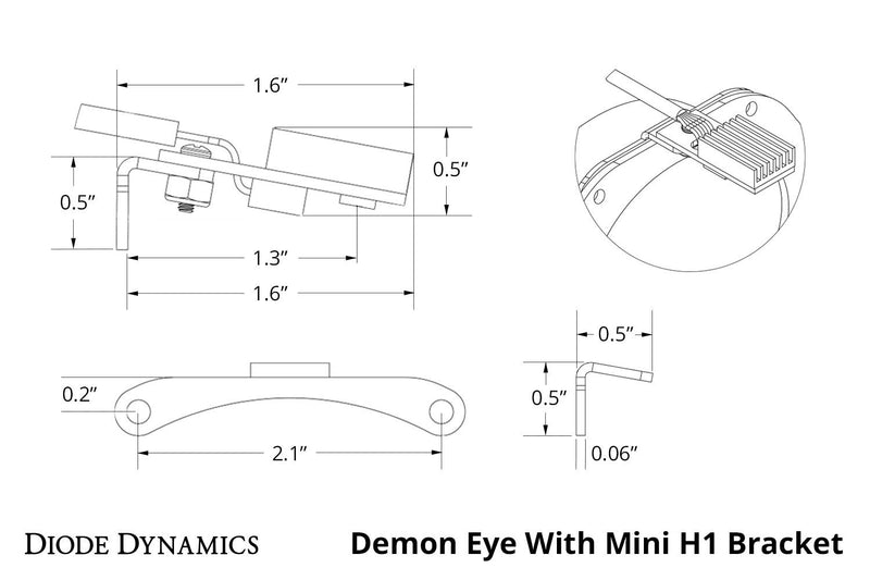 Diode Dynamics Pro-Series Multicolor Demon Eyes (Set)