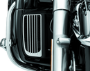 Kuryakyn Radiator Grills For Twin Cooled Models Chrome & Black (Pair)