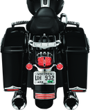 Kuryakyn Curved License Plate Mount Chrome