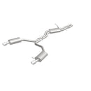MagnaFlow Sys C/B 12-15 Audi A6 / A7 3.0L V6 SS 2.5in Dual Split Rear Ext 4in Tips