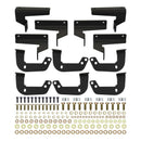 Westin 18-22 Jeep Wrangler JL Unlimited Outlaw Nerf Step Bars - Textured Black