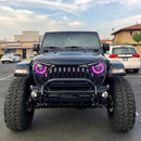 Oracle Oculus Bi-LED Projector Headlights for Jeep JL/Gladiator JT - w/ Simple Controller