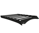 Black metal prinsu pro roof rack on a white background