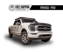 White Ford pickup truck with 'PRINSU PRO' and 'Free Shipping' text on a white background