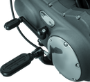 Kuryakyn Heavy Industry Pegs With Adapters Satin Black