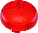 Bikers Choice Replacement Honeycomb Red Lens For LED Bullet Turn Signal