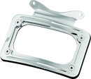 Kuryakyn Curved License Plate Mount Chrome