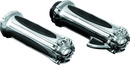Kuryakyn Zombie Grips With Throttle Boss Dual Cable Chrome