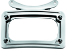 Kuryakyn Curved License Plate Frame Chrome