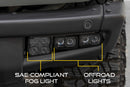 Diode Dynamics Stage Series Fog Pocket Kit for 2021+ Ford Bronco, Yellow Max