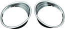 Kuryakyn Driving Light Bezels Indian Chrome