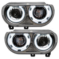 ORACLE Lighting 2008-2014 Dodge Challenger Pre-Assembled Headlights — HID
