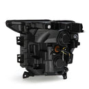 AlphaRex 21-23 Ford F150 / 21-23 Ford F150 Raptor LUXX-Series LED Projector Headlights Alpha-Black