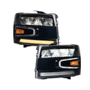 Form Lighting 2007-2013 Chevrolet Silverado LED Reflector Headlights (pair)