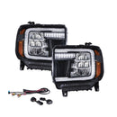 Form Lighting 2014-2018 GMC Sierra 1500 LED Reflector Headlights (pair)
