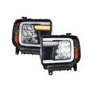 Form Lighting 2014-2018 GMC Sierra 1500 LED Reflector Headlights (pair)