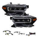 Form Lighting 2016-2023 Toyota Tacoma LED Projector Headlights with Selectable DRL (pair)