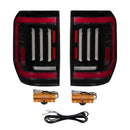 2022-2025 Ford Maverick LED Tail Lights Red (pair)