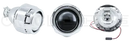 2.5" Bi-Xenon 70mm H1 6.1 Retrofit Projectors (Pair) w/Bezels