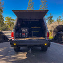 Durable 2009-2018 RAM 1500 Octane Dual Swing Out Rear Bumper Chassis Unlimited Inc. 