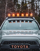 V-MAX Series | 4 Inch 92W 8960LM Combo Beam Side Shooter LED Square Pod Lights with Amber DRL