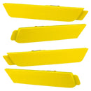 2010-2015 Chevrolet Camaro Concept SMD Sidemarker Set with lemon peel yellow paint and ghost lenses.