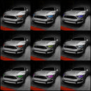 ORACLE Lighting 2018-2023 Ford Mustang "Black Series" Dynamic ColorSHIFT LED Headlights w/ Sequential Turn Signal